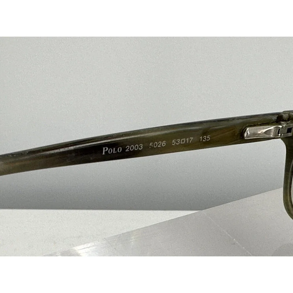 Polo Ralph Lauren Brown Amber Tortoise Frames 2003 *53-17-135* (C6-14)